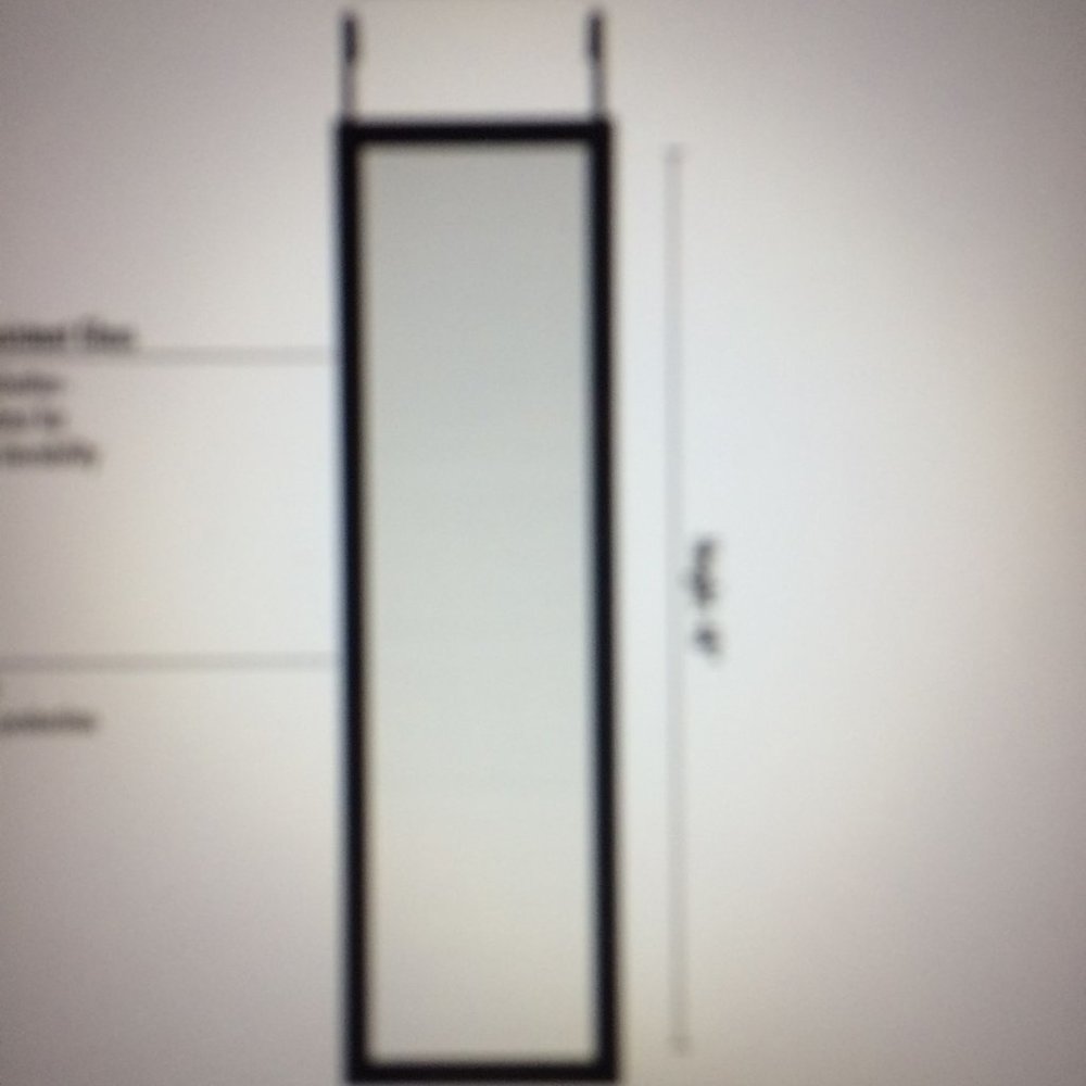 Americanflat Over the Door MirrorAmericanflat Over the Door Mirror